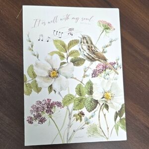 Legacy Publishing Set of 6 Musical Songbirds Birthday Cards